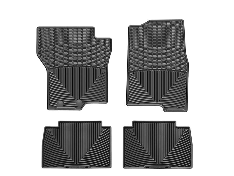 Load image into Gallery viewer, Weathertech W429-W432 WT Rubber Mats - Front - Blk
