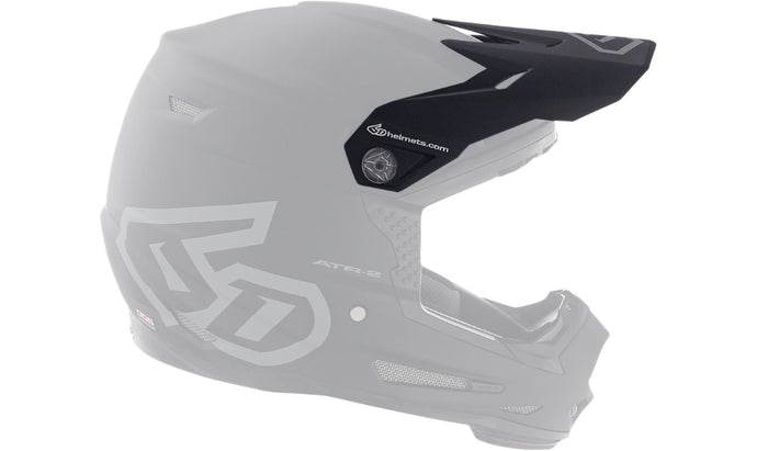 6D Visor for ATR-2 Youth Helmet - Matte Black