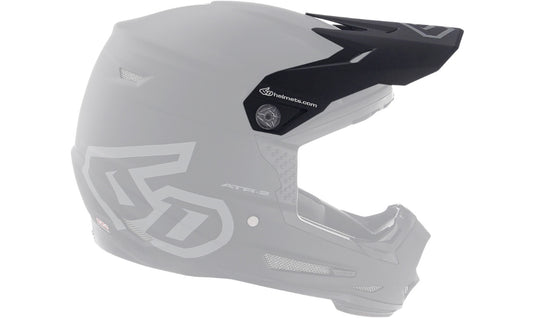 6D Visor for ATR-2 Youth Helmet - Matte Black