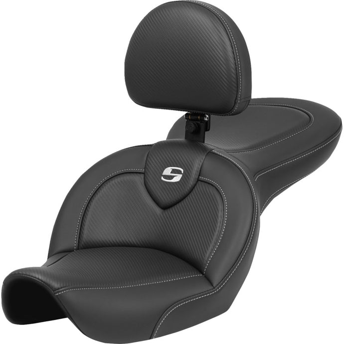 Saddlemen 896-05-185BR Roadsofa CF Seat with Backrest