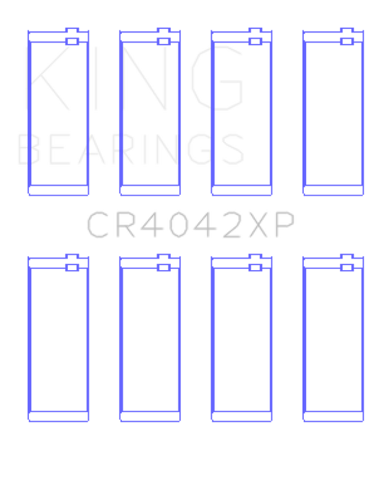 King Engine Bearings CR4042XP.026 KING Connecting Rod Bearings