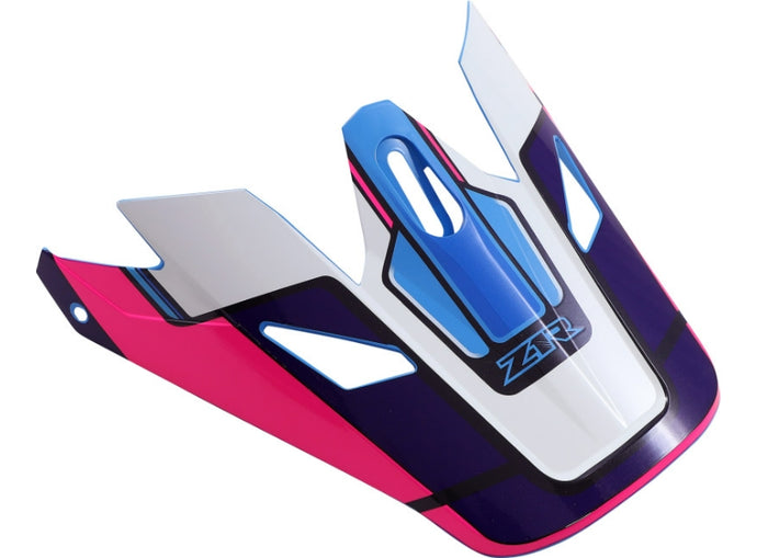 Z1r Visor for Rise MC Helmets - Pink/Blue