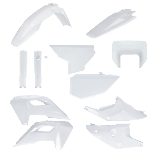 Acerbis 2986650002 Full Plastic Kit - White