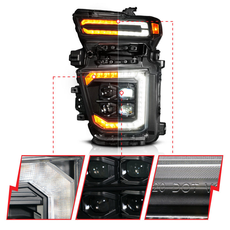 Load image into Gallery viewer, Anzo 111619X-L ANZ LED/Projector Headlights
