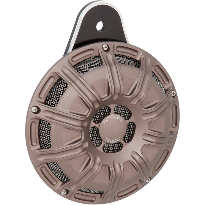 Arlen Ness 70-267 Horn Cover - 10-Gauge - Titanium Anodized