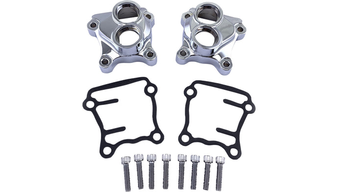 Drag Specialties 0940-1875 Tappet Block Cover - Chrome