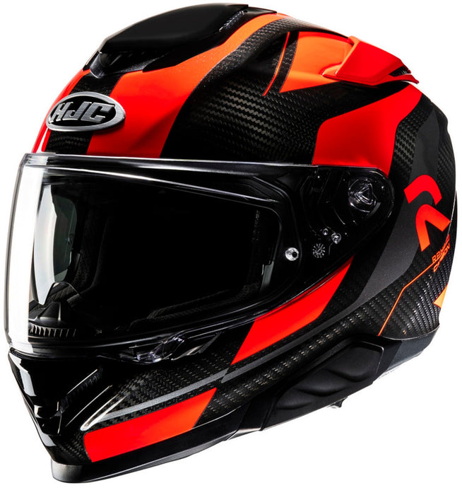 Hjc RPHA 71 Carbon Hamil Helmet (X-Large, Red (MC-1))