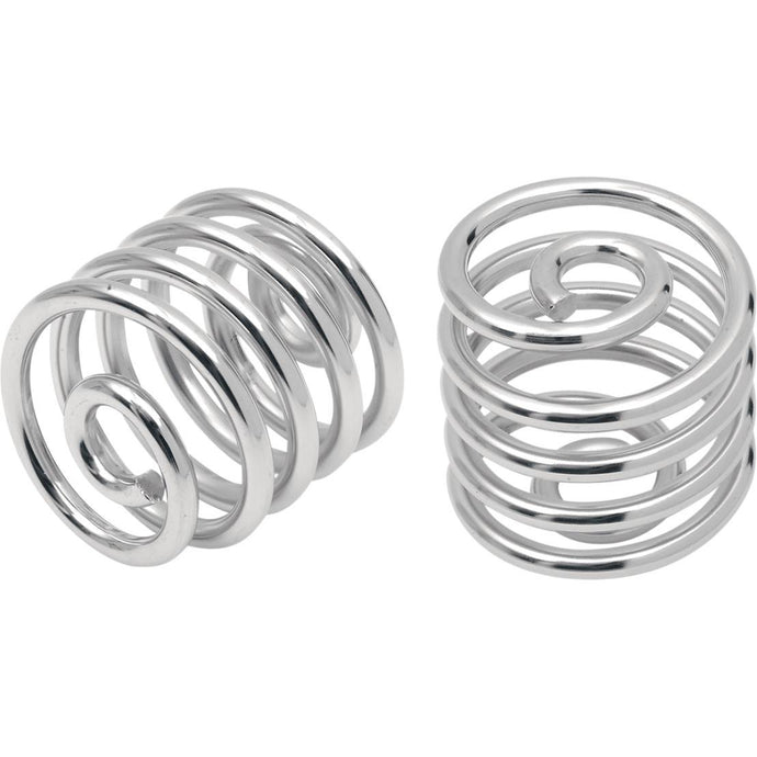 Drag Specialties 0820-0010 Chrome Seat Springs - 2in.