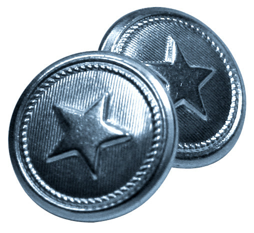 Shoei Replacement Star Buttons with Posts in Silver