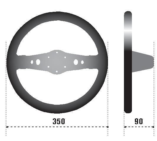 Sparco 015R215CSN SPA Steering Wheel