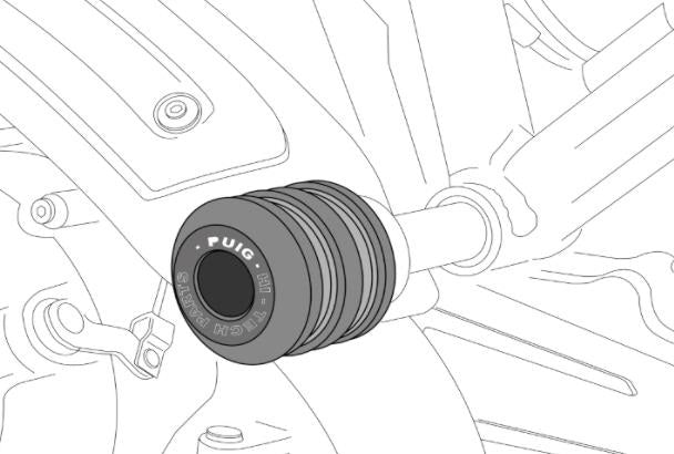 Puig 9598N Vintage Frame Slider