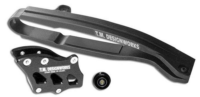 T.M. Designworks YCP-K10-BK Baja-Rally Chain Slide-N-Guide Kit - Black
