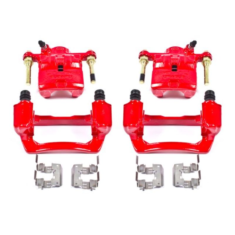 Load image into Gallery viewer, Powerstop S3424 PSB Red Calipers
