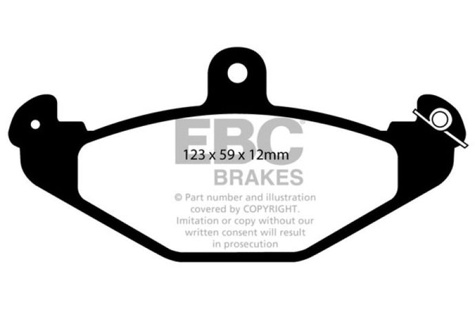Ebc DP2885/2 EBC Greenstuff Brake Pad Sets