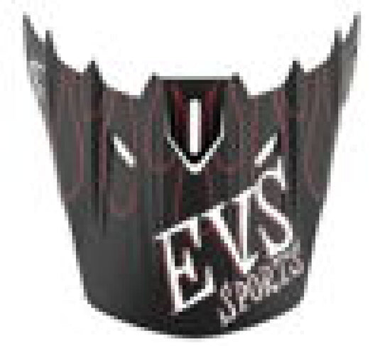 Evs HE18T5F-VSBK EVS T5 Helmet Visors