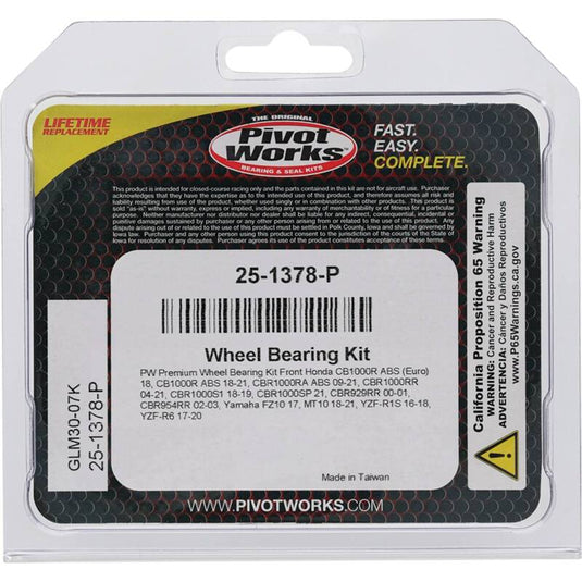 Pivot Works 25-1378-P PIV Wheel Bearing Kit