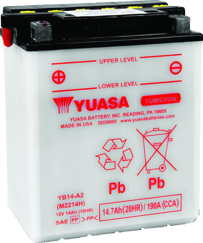 Load image into Gallery viewer, Yuasa Battery YUAM2214HIND YSA Yumicron Battery
