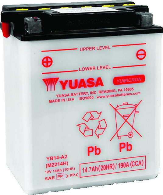 Yuasa Battery YUAM2214HIND YSA Yumicron Battery