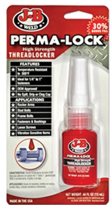 Jb Weld 27113 Perma-Lock High Strength Threadlocker - 13ml.