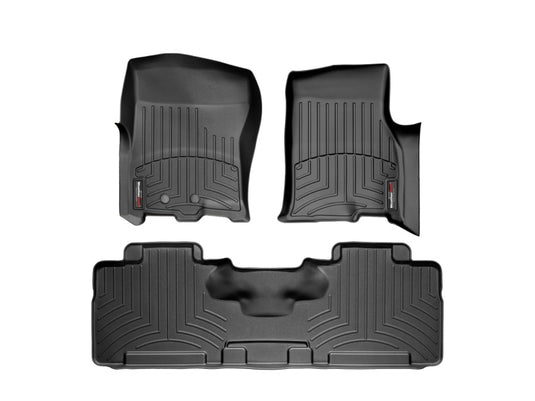 Weathertech 443531-441072 WT FloorLiner - Rear - Blk