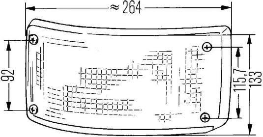 Hella 005603067 HELLA Light Module