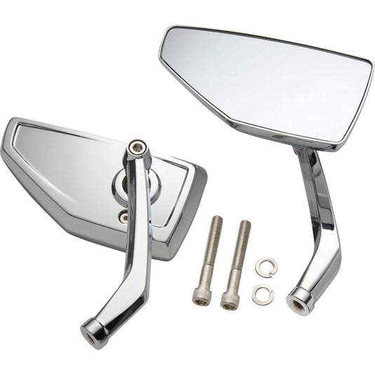 Ciro 55000 Chicane Mirror - Chrome - Left/Right - Pair