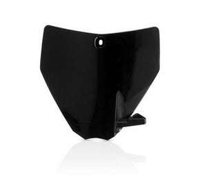 Acerbis 2393370001 Front Number Plate - Black