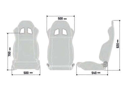 Sparco 009014NRRS SPA Seat R100