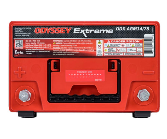 Odyssey Battery ODX-AGM34 78 ODY Battery - Extreme