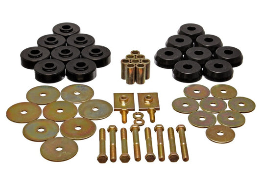 Energy Suspension 3.4166G ES Body Mounts - Black