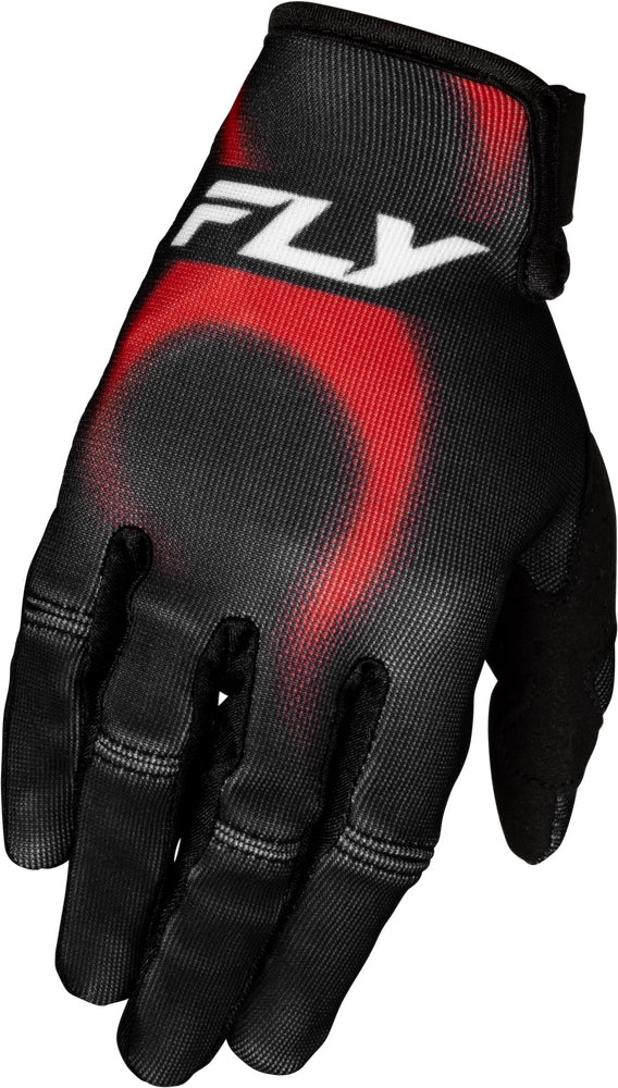 Load image into Gallery viewer, Fly Racing Kinetic Torch Youth Gloves (Large, Black/Red/White)
