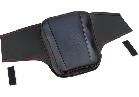 Show Chrome H40-402CRED Tank Pouch - Ballistic Red Stitch