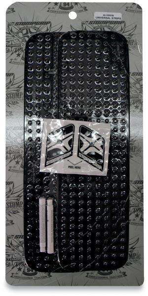 Stompgrip 33-10-0002B Universal Traction Strips - 4.25in. x 15.5in. - Black