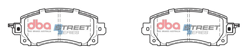 Load image into Gallery viewer, Dba DB15042SS DBA Street Series Brake Pads
