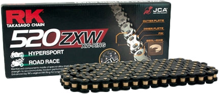 Excel BL520ZXW-120 BL520ZXW Drive Chain - 120 Links - Black