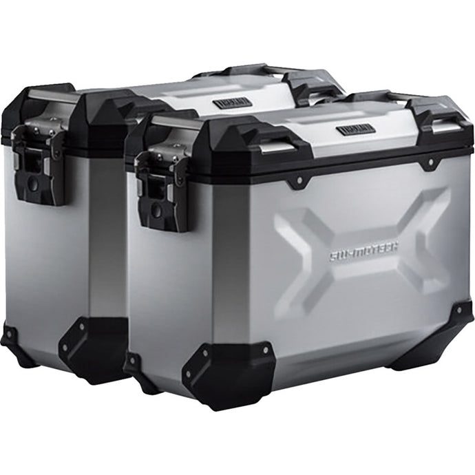 Sw-Motech KFT.04.621.70000/S TRAX ADV Side Case Set - 37/37l. - Silver