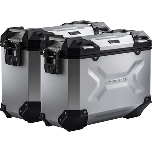 Sw-Motech KFT.04.621.70000/S TRAX ADV Side Case Set - 37/37l. - Silver
