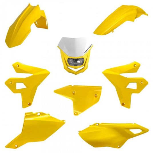 Polisport 91590 Restyling Body Kit - Yellow