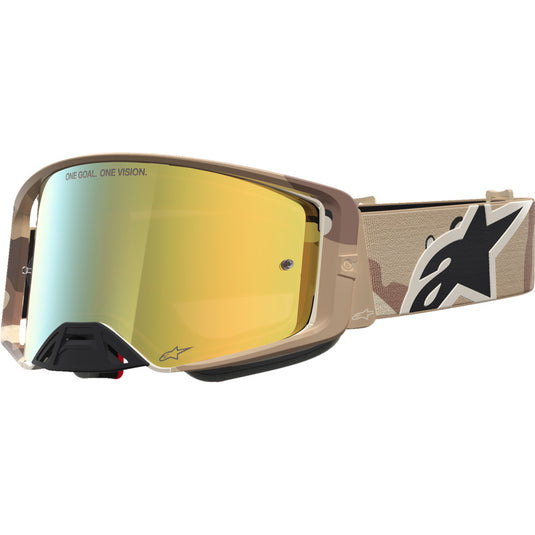 Alpinestars Supertech Lone Goggles (Brown)