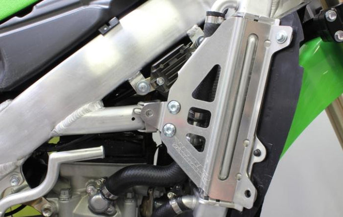 Works Connection 18-298 Radiator Brace - Silver