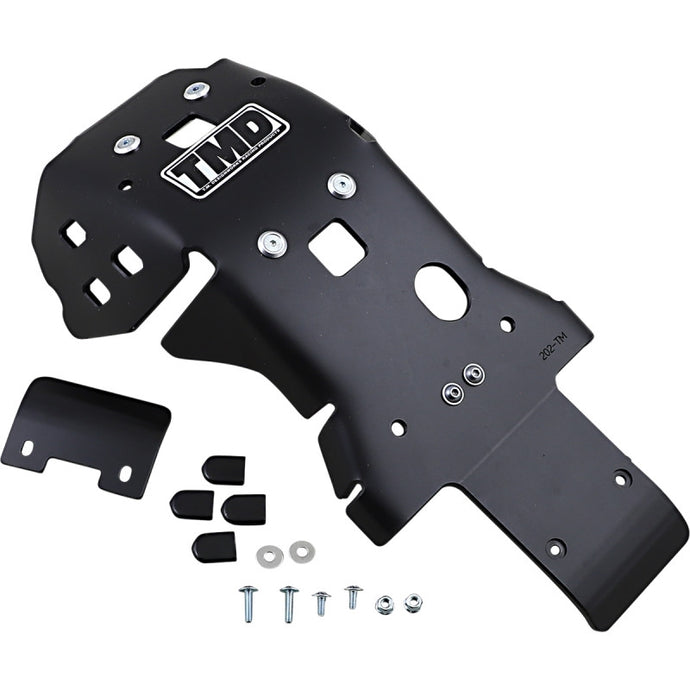 T.M. Designworks KHLG-256-BK Extreme Full Coverage Skid Plate with Linkage Protection