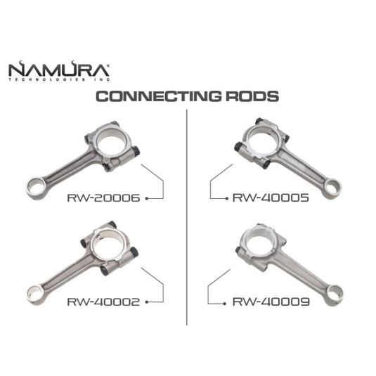 Namura Technologies RW-40005 Connecting Rod Kit without Big End Bearing