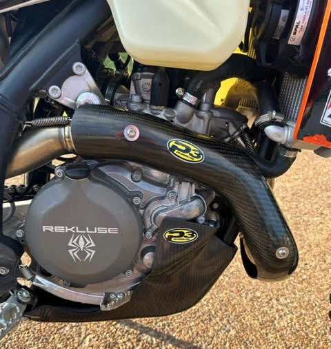 P3 201171 Carbon Fiber Header Heat Shield