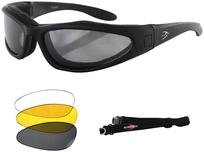 Bobster Eyewear Lowrider II Convertible Sunglasses