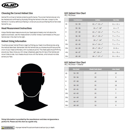 Hjc i91 Solid Snow Electric Helmet (Medium, Semi Flat Black)