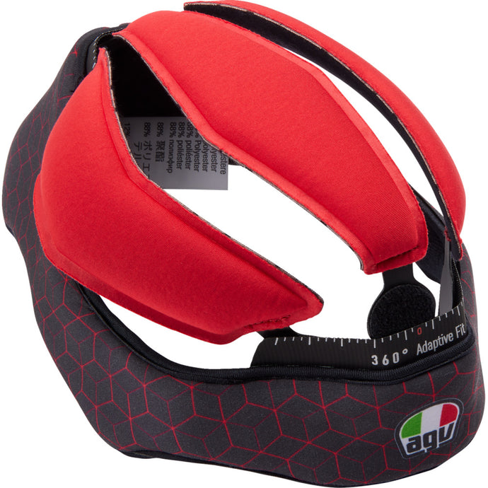 Agv Liner for Pista GP RR Helmet - Black/Red - Sm
