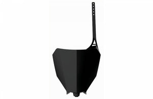 Polisport 8667200003 Front Number Plate - Black