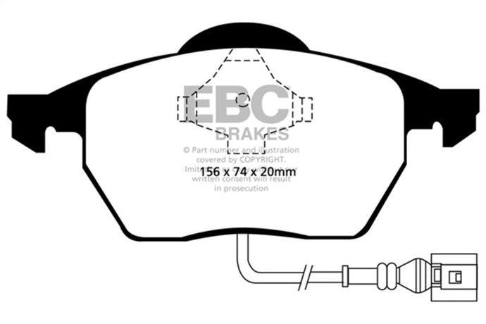 Ebc DP21330 EBC Greenstuff Brake Pad Sets