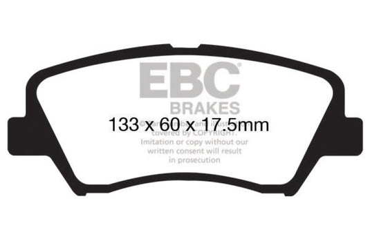 Ebc DP31874C EBC Redstuff Brake Pad Sets