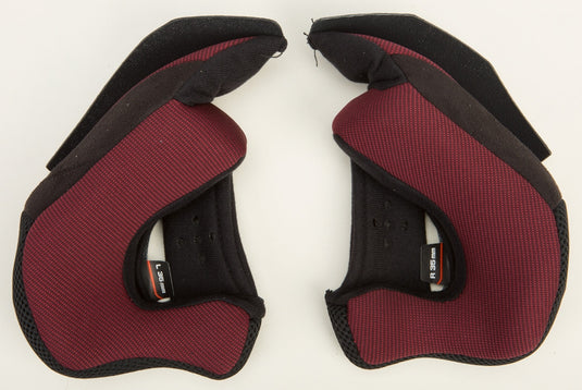 G-Max Cheek Pads for OF-77 Helmets - XL - 15mm